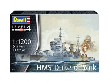 PREORDER - HMS Duke of York Revell 05182 skala 1/1200