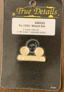 Ta 152C Wheel set True Details 48033 skala 1/48