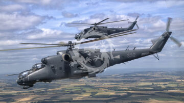 Mi-24P Hind-F Trumpeter 05829 skala 1/48 