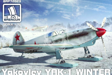PRZEDSPRZEDAŻ - Yakovlev Yak-1 Winter Brengun BRP72023 skala 1/72