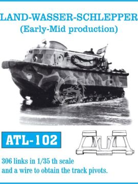 Tracks for LAND-WASSER-SCHLEPPER (Early-Mid product Friulmodel ATL-102 skala 1/35