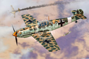 PRZEDSPRZEDAZ - Messerschmitt Bf109E-4/TROP - Hobby Boss 81793 skala 1/48