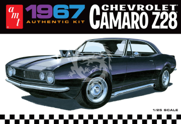 1967 Chevrolet Camaro Z28 AMT - AMT 1309 skala 1/25