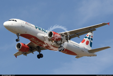 Airbus A320 - Holidays Czech Airlines OK-HCA - decalBOA14475