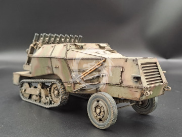  sReihenwerfers auf Fahrgestell S 303 (f) - KM Model KM-72003 Wydruk 3D skala 1/72