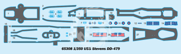 USS Stevens DD-479 -  I LOVE KIT 65308 skala 1/350