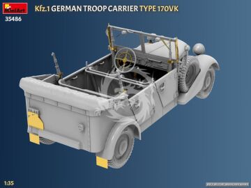  Kfz.1 German Troop Carrier Type 170VK - MiniArt 35486 skala 1/35