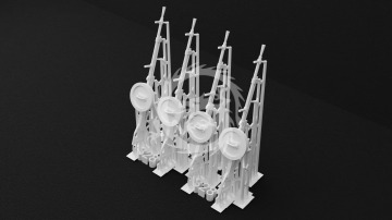 NA ZAMÓWIENIE -  7.92 mm wz.37 Aircraft Machine Gun – 3D Printed - Metallic Details MDR3281 skala 1/32