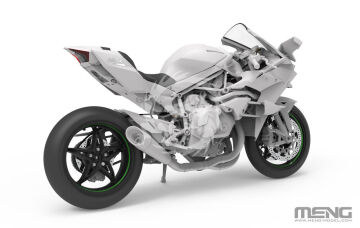 Kawasaki Ninja H2R 2018 - MENG-Model MT-011 skala 1/9