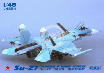 Model plastikowy Su-27 Flanker B Great Wall Hobby L4824 skala 1/48
