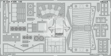 Zestaw dodatkowy do P-40N ACADEMY BIG ED Eduard BIG49316 148