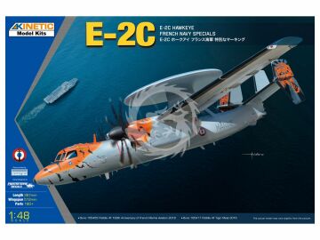 Grumman E-2C Hawkeye French Navy Specials 20th Anniversary Commemorative Markings Kinetic K48122 skala 1/48