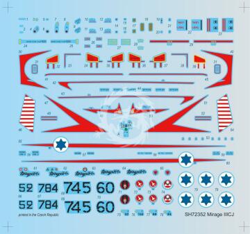 Mirage IIICJ Special Hobby SH72352 1/72