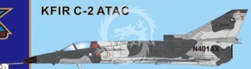 Preorder-IAI Kfir C2/C7 AvantGarde Model Kits 86002 skala 1/72