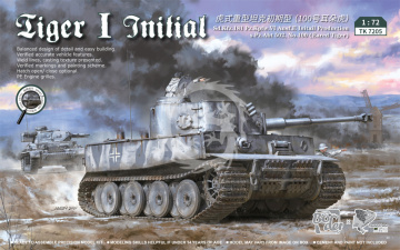 Tiger I initial Border Model TK-7205 skala 1/72