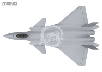 PREORDER - Chinese J-20 Stealth Fighter Meng Model LS-002 skala 1/48