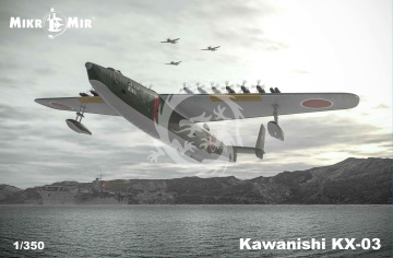 Kawanishi KX-03 MikroMir 350-040 skala 1/350