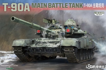 T-90A Main Battle Tank SUYATA USTAR NO-007 skala 1/48