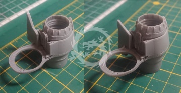   Tornado IDS/GR.1 early Exhaust Nozzles RB 199-4R Mk.101 (varied) - Katran K4864 skala 1/48
