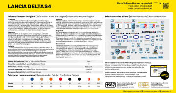  Lancia - Heller 80177 skala 1/43