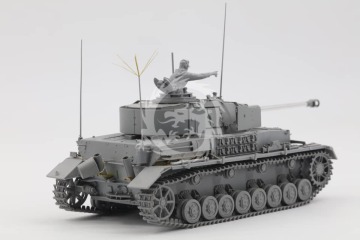 Pz.Beob.Wg. IV Ausf. J w/Commander&Infantry - Border Model  BT-006 skala 1/35
