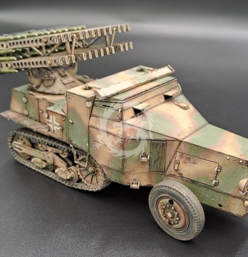 Panzerjager-Fahrzeuge mit 7,5 cm PaK 40 S 307(f) VERSION B - Km Model KM-35004VB skala 1/35 