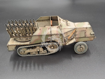  sReihenwerfers auf Fahrgestell S 303 (f) - KM Model KM-72003 Wydruk 3D skala 1/72