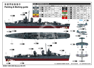USS Stevens DD-479 -  I LOVE KIT 65308 skala 1/350