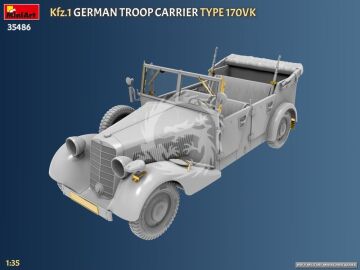  Kfz.1 German Troop Carrier Type 170VK - MiniArt 35486 skala 1/35