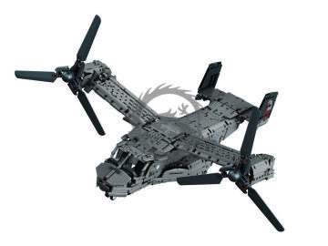  Bell Boeing V-22 Osprey - Brick System - Revell 00961 skala 1/25
