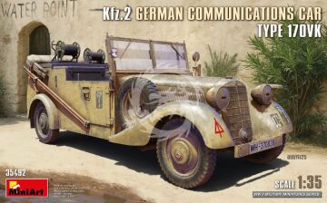 NA ZAMÓWIENIE -  Kfz.2 German Communications Car Type 170VK - MiniArt 35492 skala 1/35 