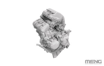 Kawasaki Ninja H2R 2018 - MENG-Model MT-011 skala 1/9