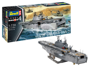 Assault Ship USS Tarawa LHA-1 Revell 05170 1/720