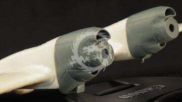 MDR72163 Metallic Details - Gondole silnika P-3C Orion w skali 1/72