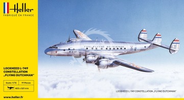  Lockheed L-749 Constellation farby i klej Heller 80393 skala 1/72