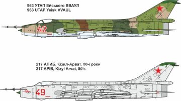 Model plastikowy Su-17 early ModelSvit 72018 skala 1/72