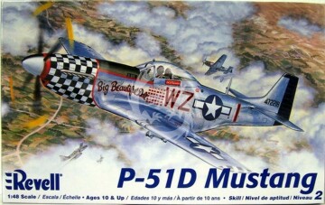 P-51D Mustang Revell 15241 skala 1/48