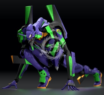 Model plastikowy Evangelion Unit-01 MENG-Model MECHA-001L