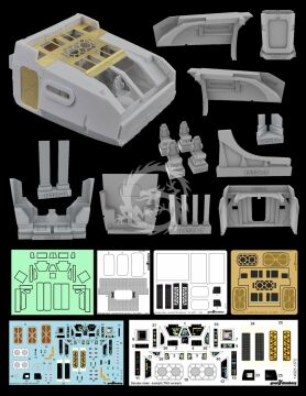 Danube class - Cockpit (TNG Version) 14321-1/72