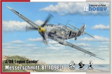 Messerschmitt Bf 109E-1 'J/88 Legion Condor' Special Hobby SH72459 1/72