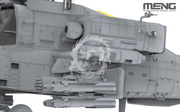 AH-64D Apache Longbow Meng QS-004 skala 1/35