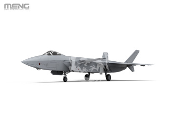 PREORDER - Chinese J-20 Stealth Fighter Meng Model LS-002 skala 1/48