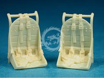 Curtiss P-40 seats American Harness for B-M variants Ultracast 48036 skala 1/48