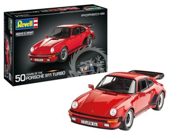 NA ZAMÓWIENIE - Gift Set Porsche 911 Turbo 50th Anniversary -  Revell 05634 skala 1/24
