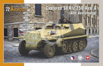 PROMOCJA - NA ZAMÓWIENIE - Captured Sd.Kfz 250 Ausf.A (Alte Ausführung) - Special Hobby SA72027 skala 1/72 