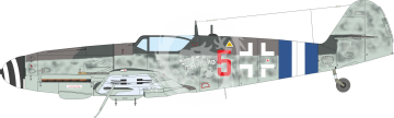  Bf 109G-10 ERLA - EDUARD 70162  skala 1/72
