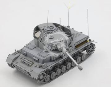 Pz.Beob.Wg. IV Ausf. J w/Commander&Infantry - Border Model  BT-006 skala 1/35