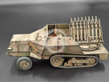  sReihenwerfers auf Fahrgestell S 303 (f) - KM Model KM-72003 Wydruk 3D skala 1/72