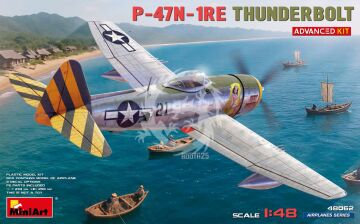 PRZEDSPRZEDAZ - P-47N-1RE Thunderbolt. Advanced Kit - MiniArt 48062 skala 1/48