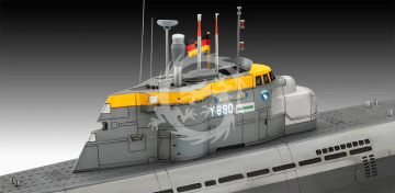 3w1 - 70 Jahre Bundeswehr:Wilhelm Bauer (U-2540) + Type 206A + Type 212A - Revell 05186 skala 1/144